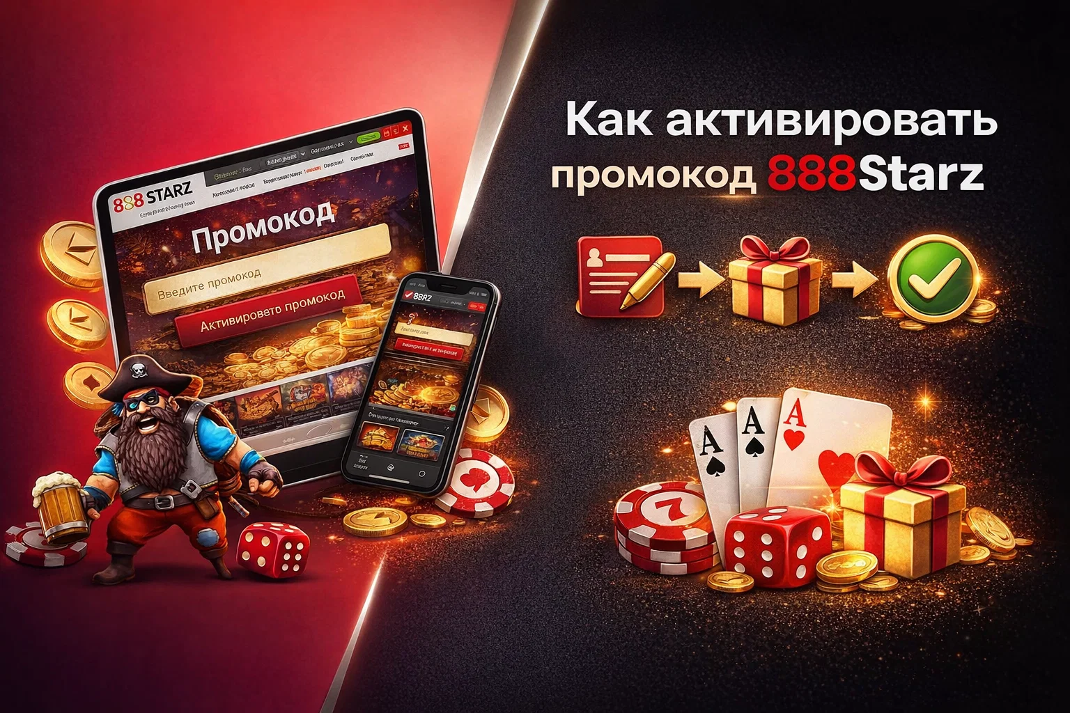 888Starz промокод активация